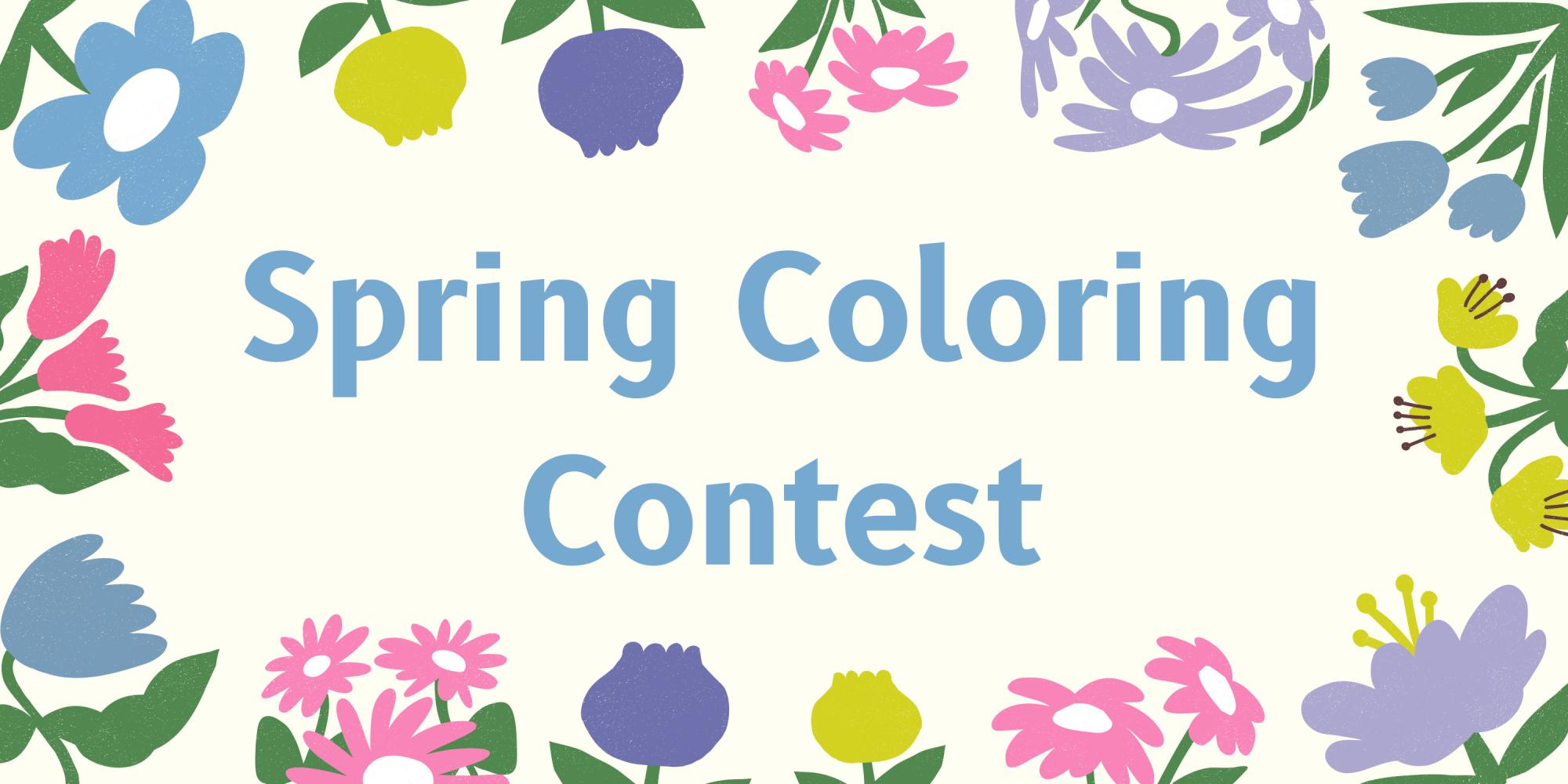 Spring Coloring Contest