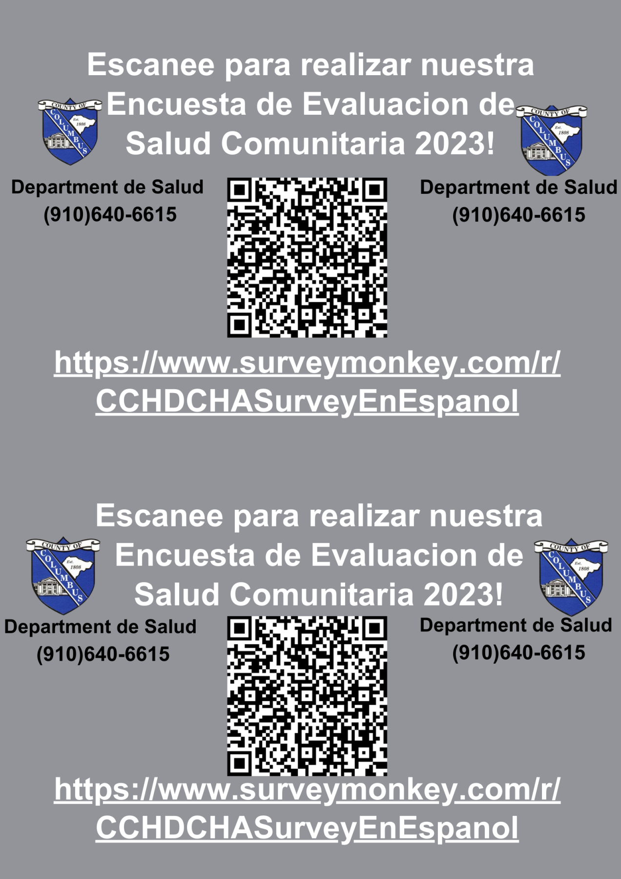CCHD Survey Monkey Espanol
